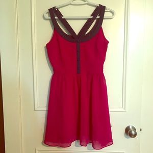 Pink and Navy dress